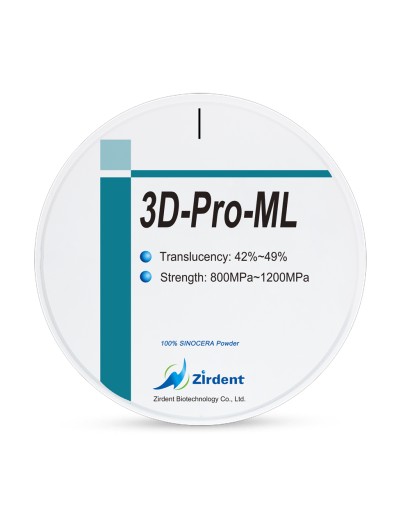Zirconio 3D-Pro-ML 
