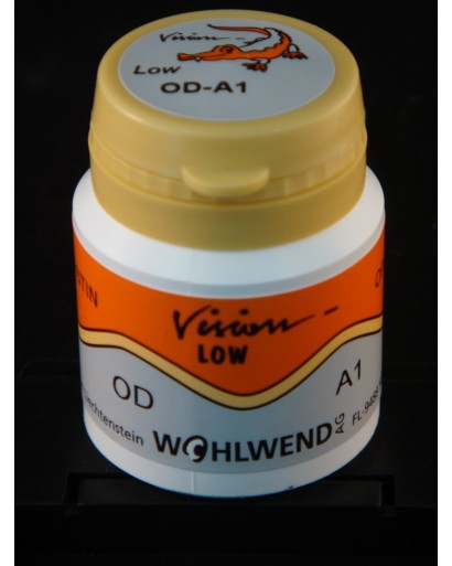 Vision Low Opak Dentine Powder - 50gr